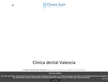 Tablet Screenshot of clinicadentalsuch.com